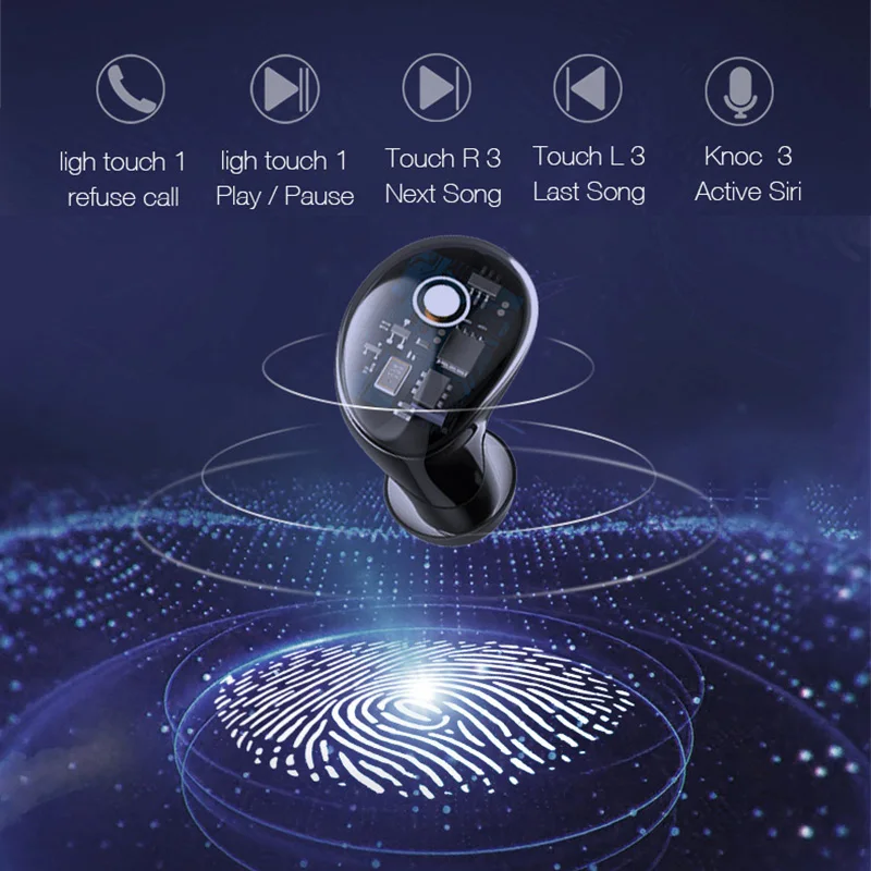 Blackview BV9100 BV6100 BV9600 BV9500 Plus BV9800 BV9700 Pro Bluetooth наушники беспроводные наушники вкладыши зарядная коробка+ микрофон