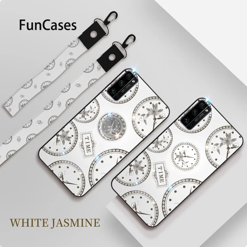 Mengkilap untuk Huawei Honor 30 Pro Lembut TPU Shell Huawei Menikmati 9E 10 Kehormatan 30 20 Lite Plus Pro 10S 30S 9 10i 20i Z 9S 20S 8 10E