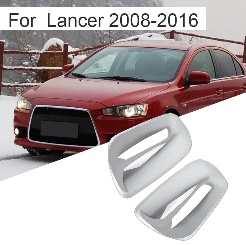 Хромированная крышка зеркала заднего вида боковое зеркало для Mitsubishi Lancer X 10 EX EVO