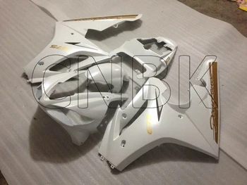 

Daytona 11 12 Motorcycle Fairing for Triumph 675 2011 White Gold Bodywork Daytona 2009 - 2012 Motorcycle Fairing