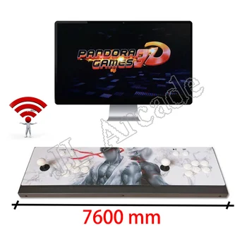 

Pandora Box 3D Arcade 2448 in 1 Wifi Version Full metal console Built in 134 3D games support HDMI/VGA 2 Players Plug and play