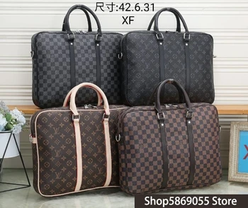 

Luxury Leather Handbags Men/Woman Bags Designer Brand Women Shoulder Bags Large Capacity Ladies Hand Bags L410 Louis Vuitton LV-