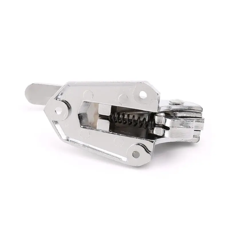 New Zinc Alloy Door Handle Lock Spring Loaded Pull Handle Latch For Oven Refrigerator Freezer