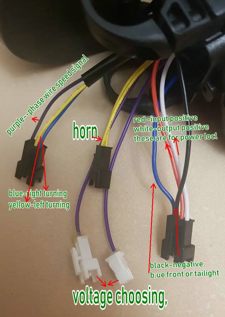 36v48v60v спидометр/ЖК-дисплей+ фронтальная подсветка с замком/ключ Электрический скутер велосипед Мотоцикл ATV трехколесный мобильный diy запчасти