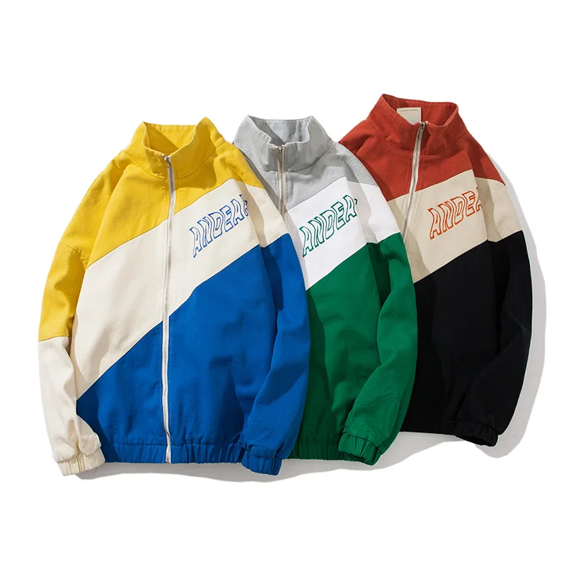 

Northern Boundary Men'S Wear Shu 2019 Autumn Clothing New Style Three-Color Joint Embroidered Workwear Jacket