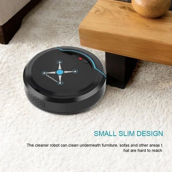 

Rechargeable Auto Cleaning Robot Smart Sweeping Robot Floor Dirt Dust Hair Automatic Cleaner For Home Electric Vacuum Cleaners