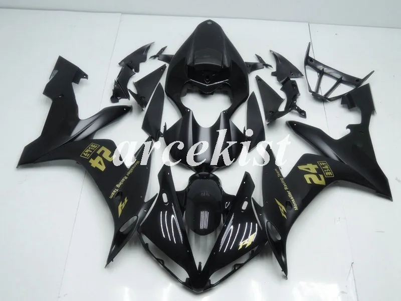 ABS литья под давлением мотоцикл обтекатели комплект подходит для YAMAHA YZF-R1 2004 2005 2006 R1 04 05 06 Кузов Набор на заказ 24