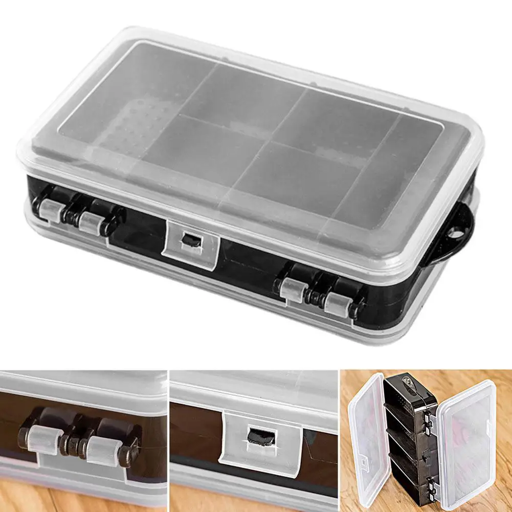 10 Grids Transparent Jewelry Storage Box Screw Nut Parts Case Plastic for Bead Rings Display Organizer | Дом и сад