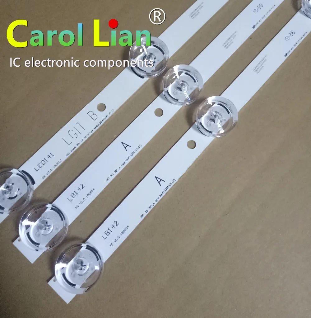 10 conjuntos = 30 pedas drt 3,0 32 polegada a b светодиодная подсветка для lg tv 32lb5610 6916l-1974a 1975a 2224a 0419d innotek dr