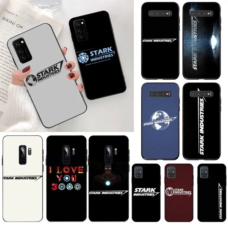 CUTEWANAN Stark Industries Avengers Ironman Phone Case Capa for Samsung S20 plus Ultra S6 S7 edge S8 S9 plus S10 5G lite 2020 CUTEWANAN Stark Industries Avengers Ironman Phone Case Capa for Samsung S20 plus Ultra S6 S7 edge S8 S9 plus S10 5G lite 2020