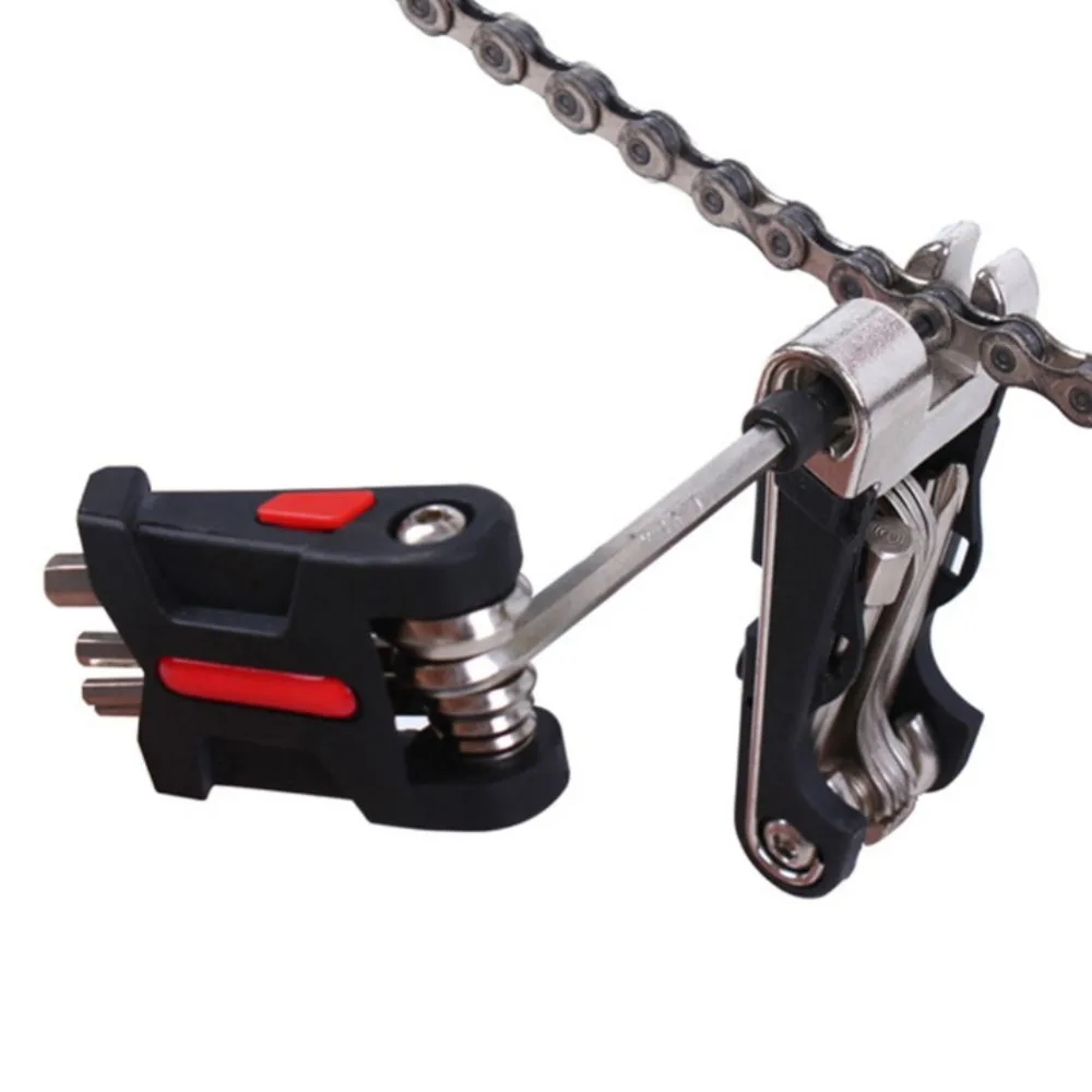 Многофункциональный набор инструментов для ремонта велосипеда, Набор отверток, набор ключей, цепь, заклепки, Горный цикл, наборы инструментов