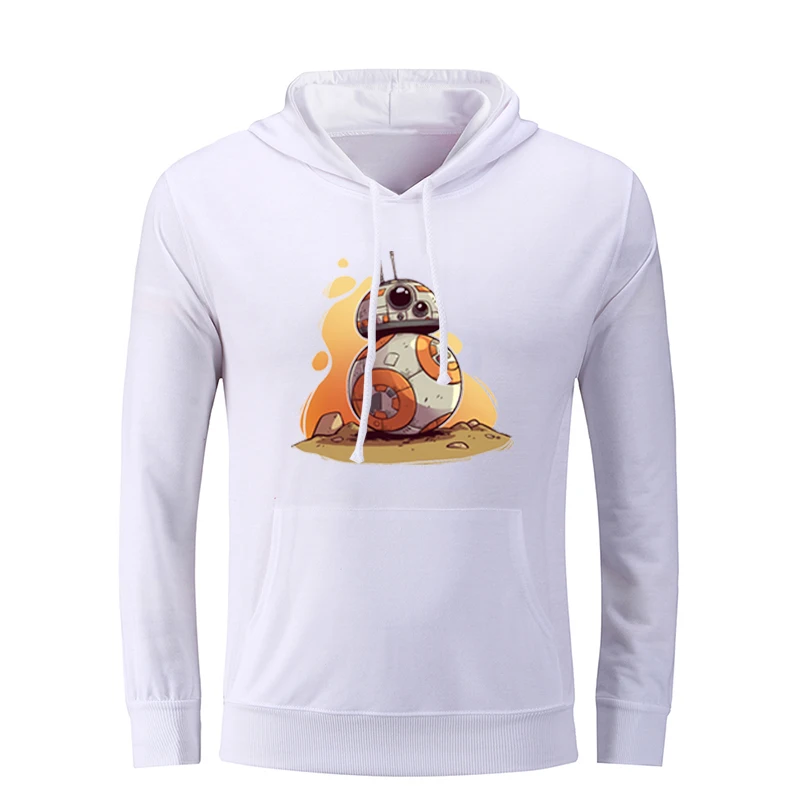 iaWM1276W Доктор Кто шаблон Звездные войны The Force Awakens сопротивление BB-8 Женская графическая толстовка с капюшоном струны с капюшоном Топ пуловер - Цвет: iaWM1276W
