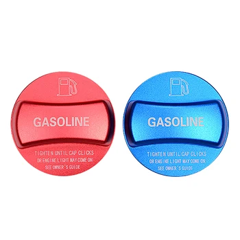 

2Pcs Aluminum Alloy Fuel Tank Cap Cover Trim for Bmw X1 X2 X3 X4 X5 X6 F10 F15 F16 F25 F26 F30 F34 F35 F48 F47 G30 G38(Blue Gaso