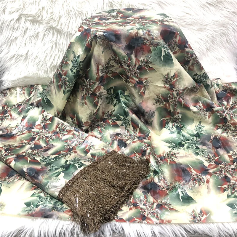 Уникальный дизайн базин богатая кружевная ткань с кисточками кружева Mali