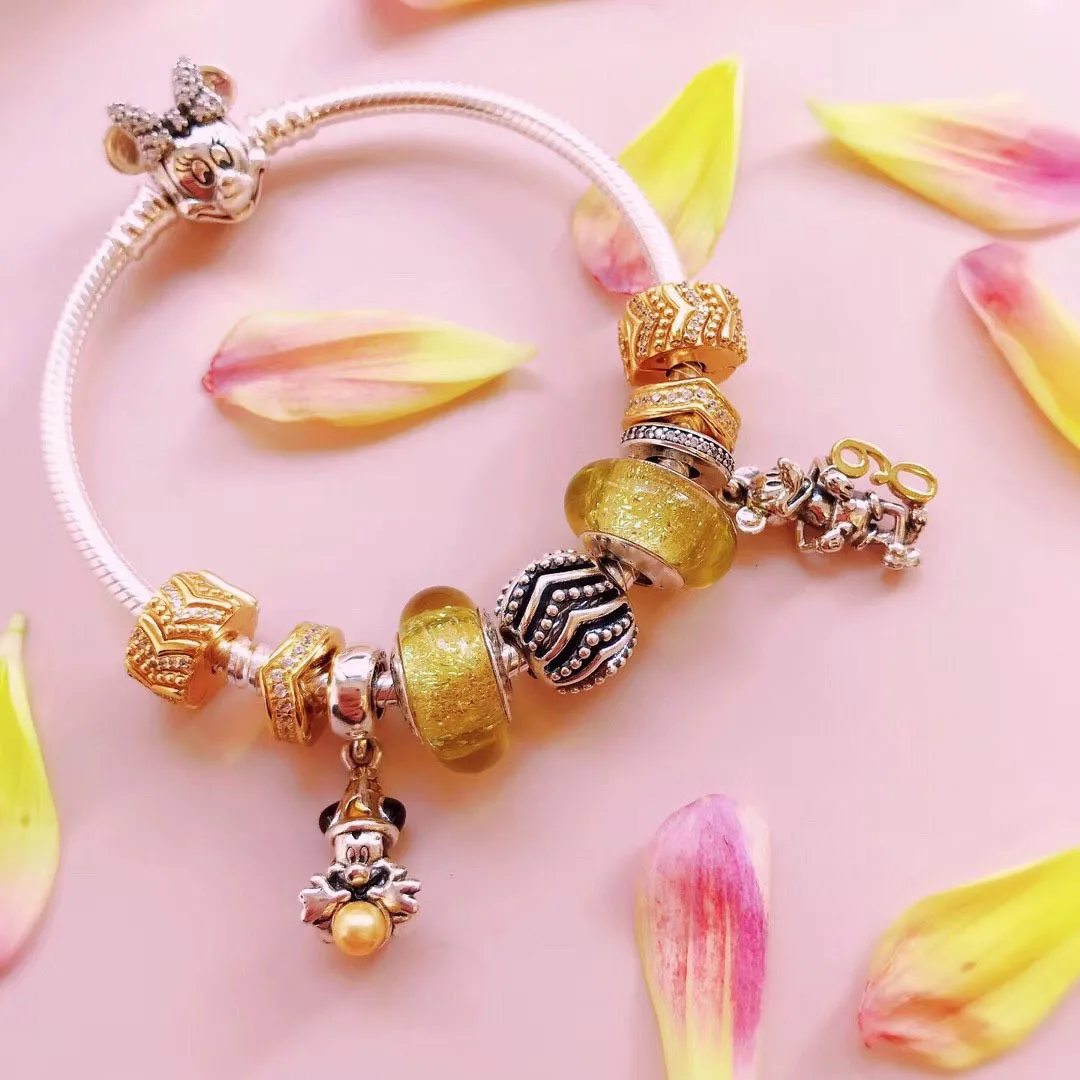 

high quality 1:1 100% 925 Pure silver snake bone enamel beads small mouse small mouse beads free freight bracelet