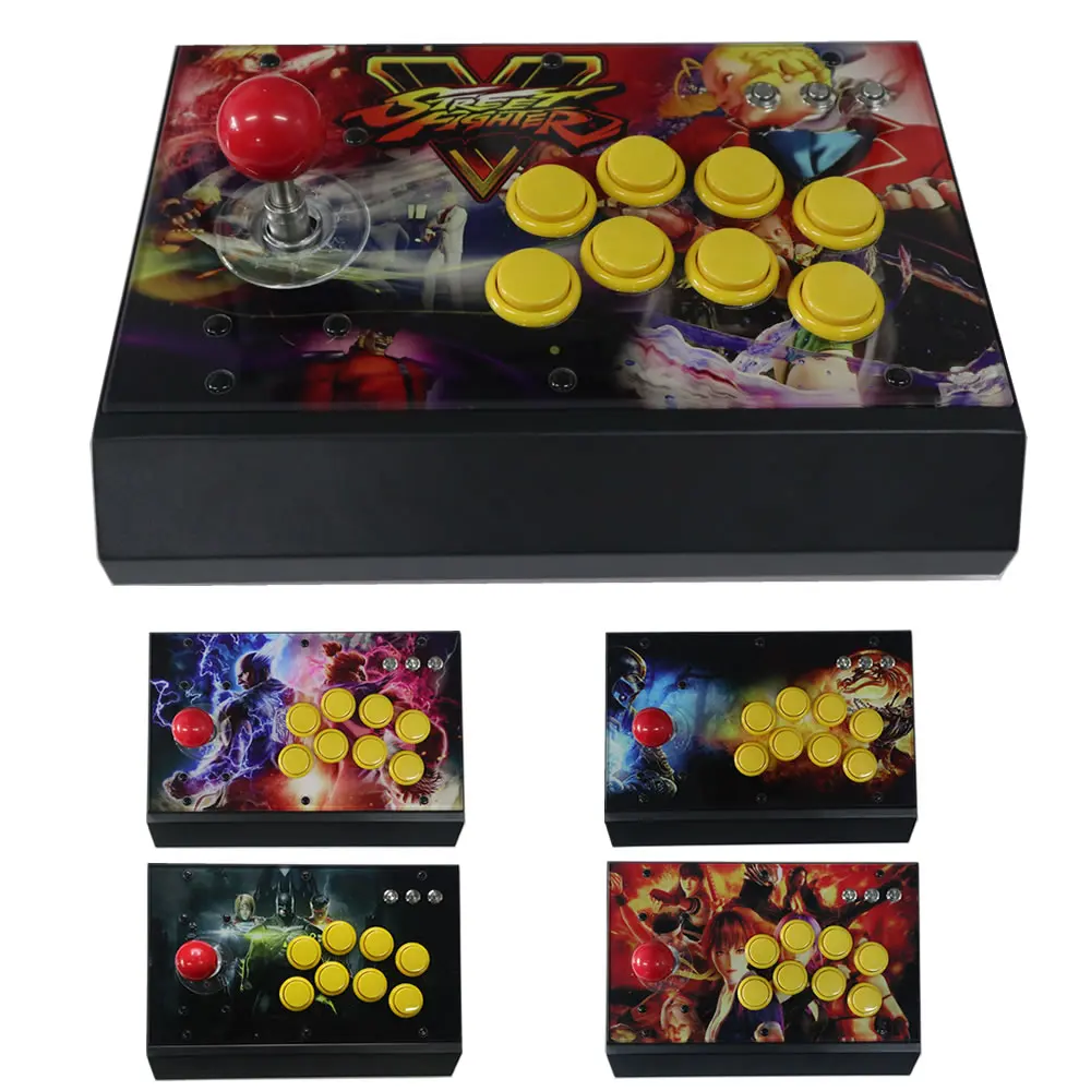 Racp300j Arcade Fight Stick Detachable Joystick Ps4 Metal Case Artwork