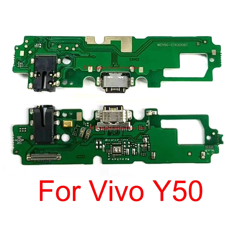 Powr Volume Flex Cable USB Charge Charging Port Board Dock Connector For Vivo Y50 Charger Spare Part | Мобильные телефоны и