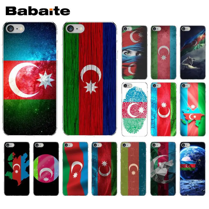 Мягкий чехол для телефона Babaite с изображением флага azerjan buta iPhone 8 7 6 6S Plus 5 5s SE 11 11pro max