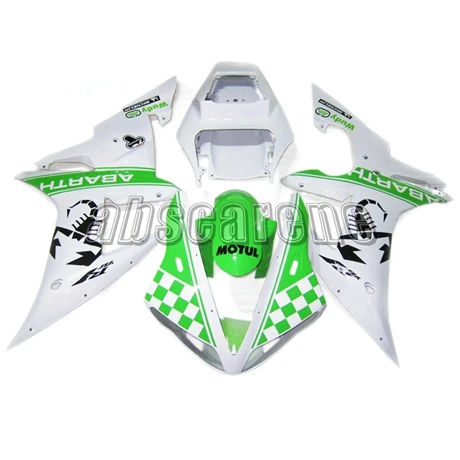Полный комплект обтекателей для Yamaha YZF1000 R1 2002 2003 YZF R1 02 ABS пластик впрыска Cowlings R1 2002 2003 глянец белый зеленый черный