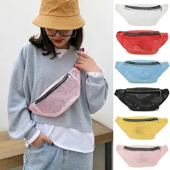 

2019 Newest Hot Men Women Waist Bag Fanny Pack Hip Camping Money Pouch Belt Sport Shoulder Bag PVC Waist Packs