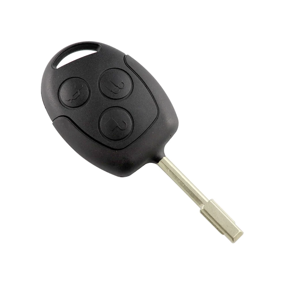 YIQIXIN 3 Button Remote Replacement Car Key Shell Case For Ford Mondeo Focus 2 3 Festiva Fiesta Transit Car Key With FO21 HU101