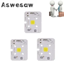

F5040 SMD light LED COB lamp beads 10W AC 220V smart IC without driver DIY flood light LED bulb spotlight outdoor lighting