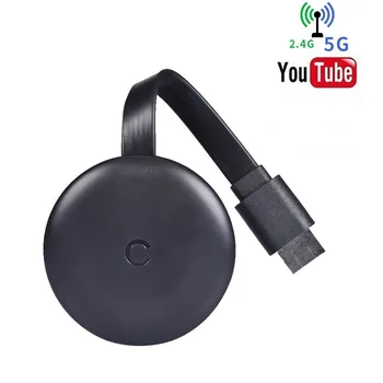 

2019 New tv stick 5g wifi 4k1080p mobilescreen cast mirroring adapter g12 Suppor /youtube, Android/IOS universal