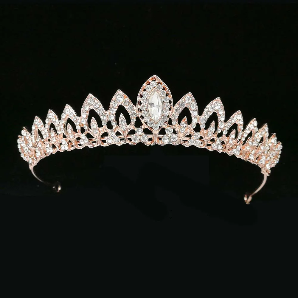Bridal Headwear Crystal Jewelry Tiara Crown for Wedding