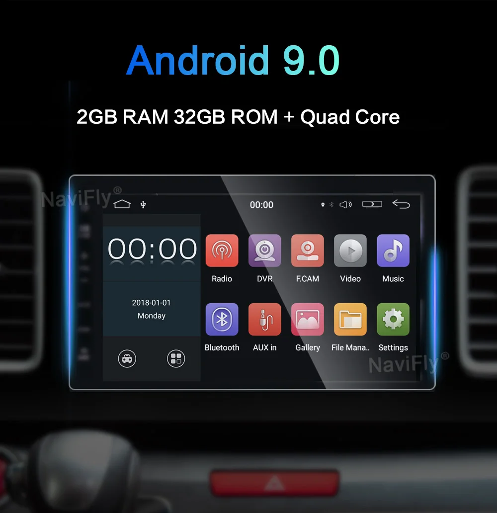 Perfect Android9.0 wifi 4G 2din 1din Universal Car radio gps cassette with BT RDS DVR View camera OBD2 carplay free shipping 25 Perfect Android9.0 wifi 4G 2din 1din Universal Car radio gps cassette with BT RDS DVR View camera OBD2 carplay free shipping 25
