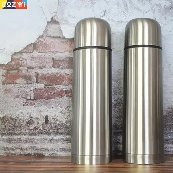 

1000ml Stainless Steel Bullet Shape Vacuum Flasks Travel Mug Thermo Bottle Portable Large Capacity BPA Free Drink Bottle