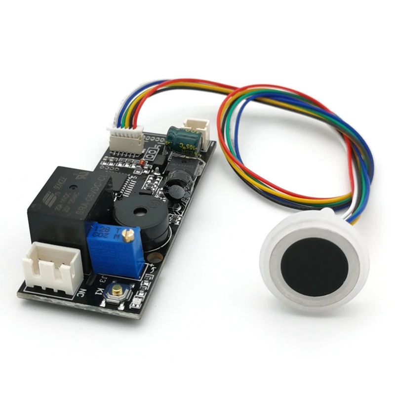 K261+R557 DC12V Realy Output Low Power Consumption Fingerprint Identification Ring Indicator Light Access Control Board | Безопасность и