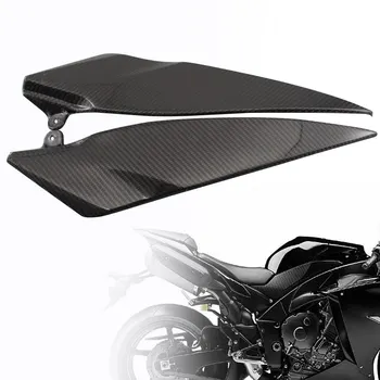

Motorcycle Carbon Fiber Tank Side Covers Panels Fairing For Yamaha YZF R1 2007-2008