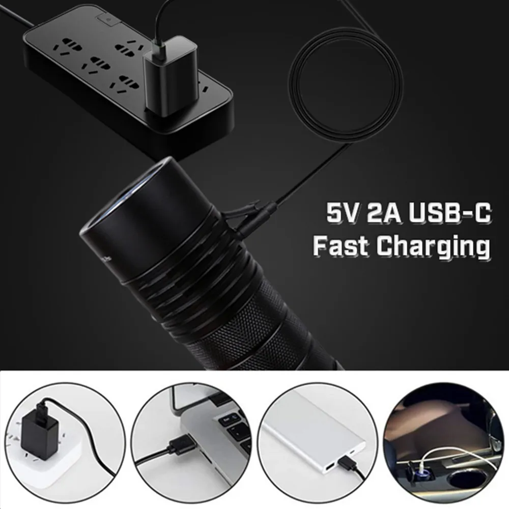 4 * sst40 usb c recarregável 18650 tocha anduril