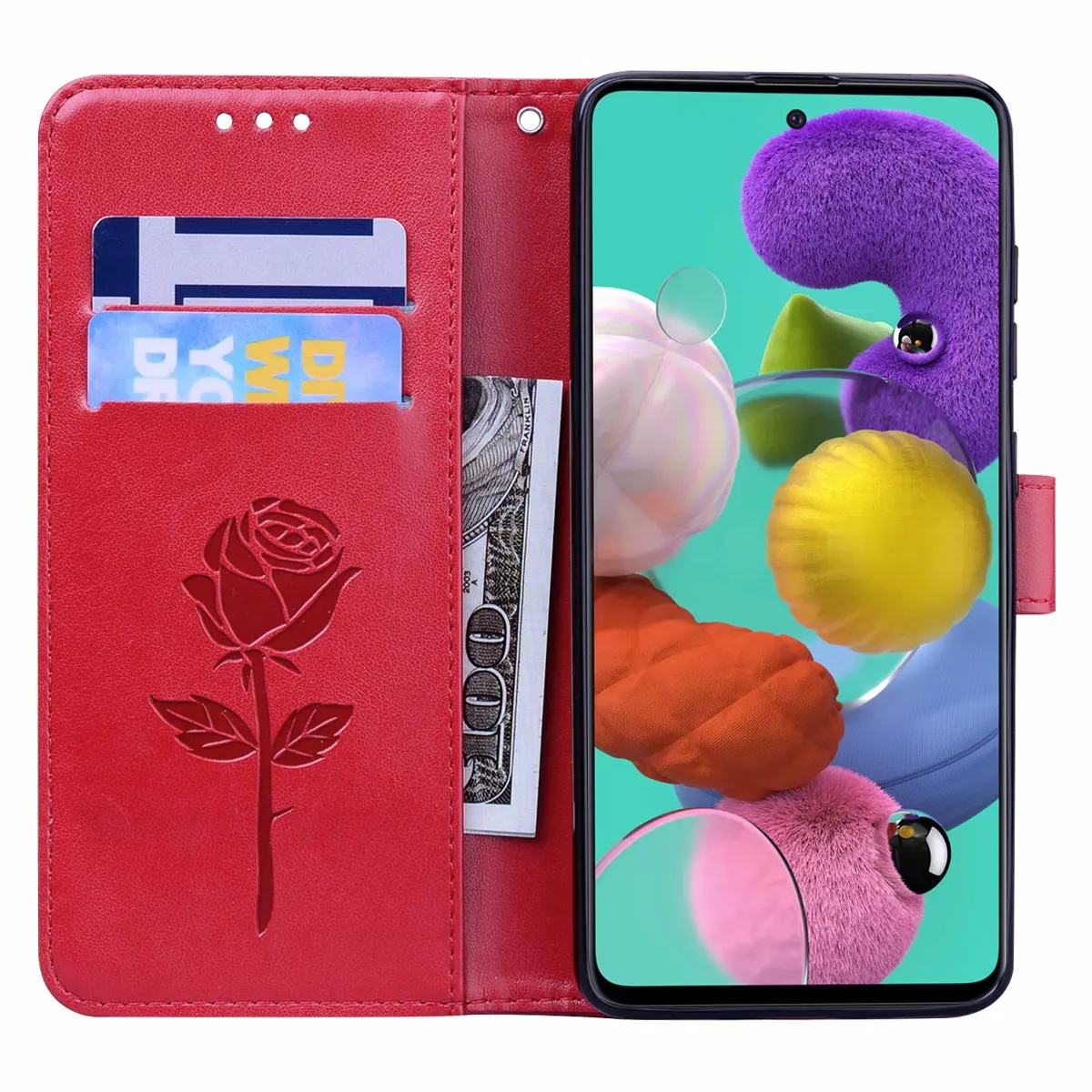 Chic Girly Leather Book Case