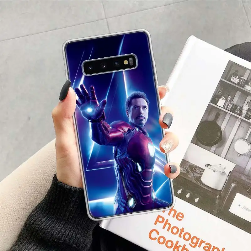 Чехол для samsung Galaxy Note 10, 9, 8, S10+ Lite, S9, S8, J4, J6, J8 Plus,, S7, S6 Edge, мягкий чехол для телефона
