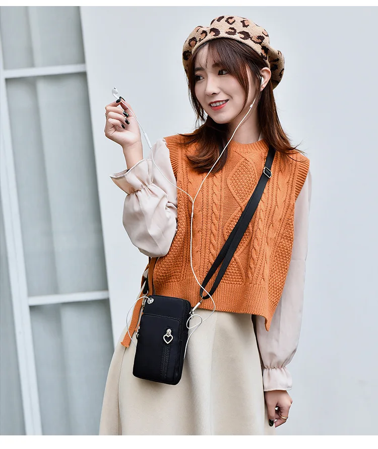 Universal Mobile Phone Bag For Samsung/iPhone/Huawei/HTC/LG Case Wallet Outdoor Sport Arm Purse Shoulder Bag Women Phone Pouch