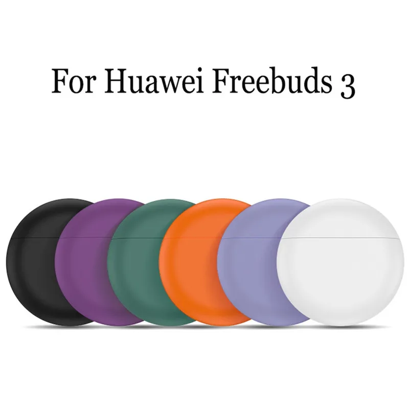 Силиконовый чехол для huawei Freebuds 3, беспроводной зарядный чехол, жидкий силиконовый защитный чехол, 40NOV29