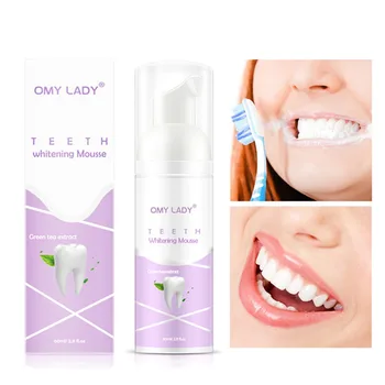 

Teeth Cleaning Mousse Remove Tooth Stains Freshen Breath Teeth Whitening Foam Toothpaste