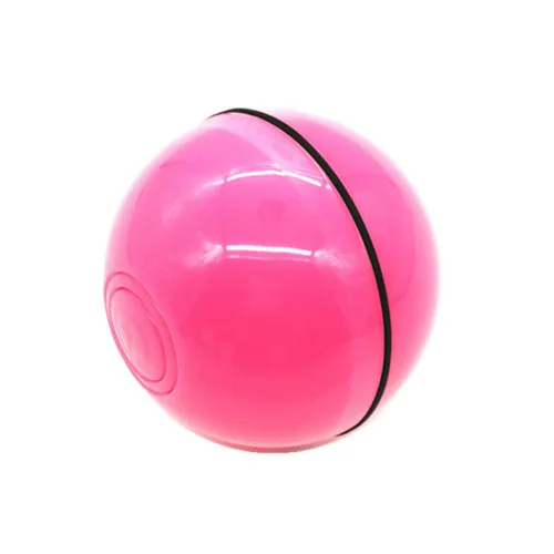 Pink Высококачественный автоматический Забавный игрушечный мяч для кошки с usb зарядкой, светодиодный умный лазерный шар, собака, кошка, игрушка для тренировки кошек - Цвет: Pink