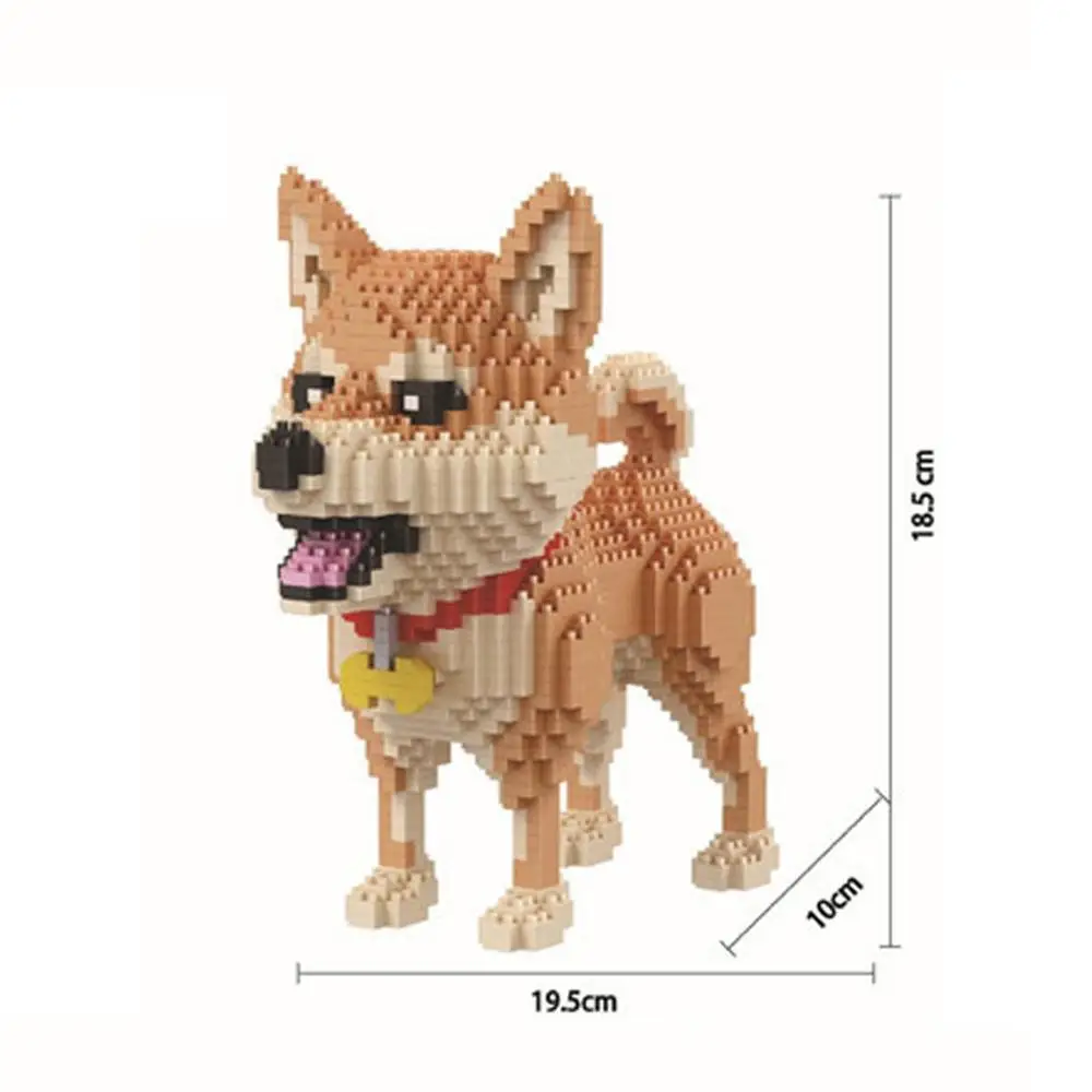 

hot LegoINGlys creators classic Funny Pets animal dog Maker model mini Micro Diamond Building Blocks nano bricks toys for gift