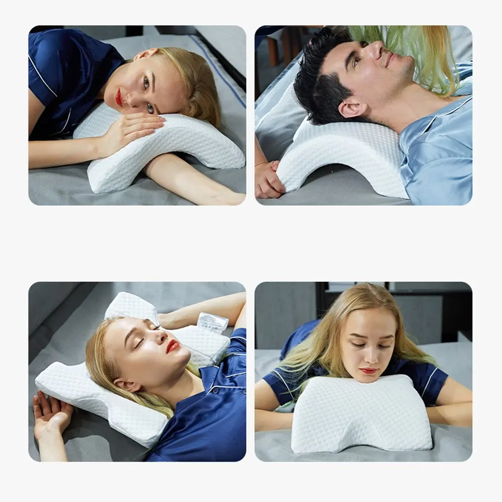 Pillow Neckcuddle Sleeping Pillows Arm Airplane Travel Couple Leg Memory  Support Cushion Cuddling Adults Side Cervical Pain - AliExpress