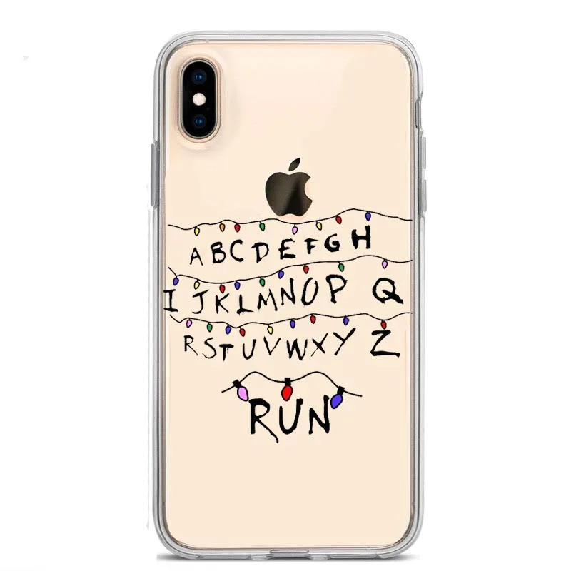 Stranger things Сезон 3 Мягкий Силиконовый ТПУ чехол для телефона чехол для iPhone 8 7 6 6S Plus X XS MAX 5 5S SE XR Американский ТВ Coque Capa - Цвет: TPU