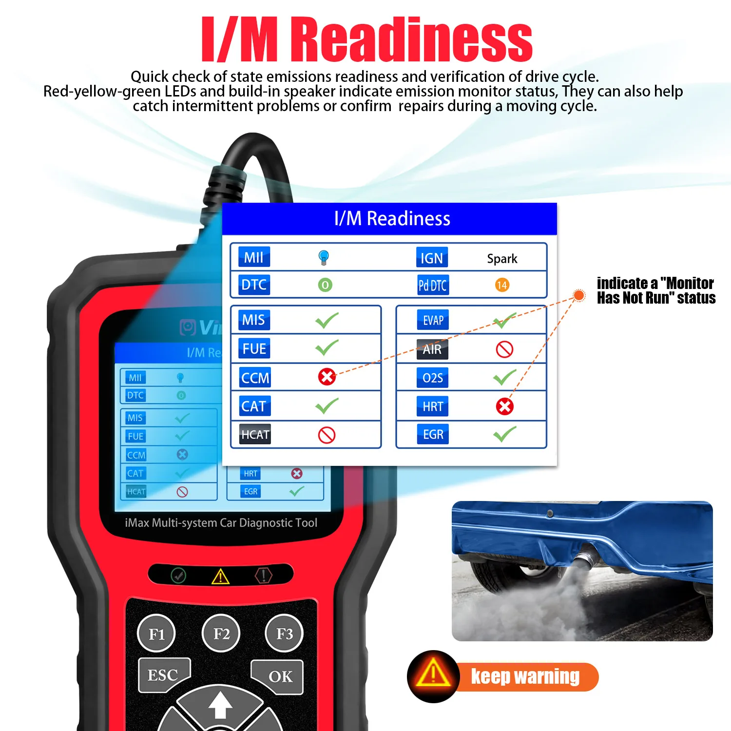 VIDENT iMax4301 VAWS для VAG OBD2 EOBD сканер с TPMS AFS BRT SAS EPB DPF услуги сброса AUDI/Skoda Автомобильные