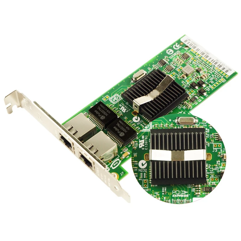 Сетевая карта для EXPI9402PT PRO/1000 Gigabit 10Bt/100Btx/1000Bt PT двухпортовый серверный сетевой адаптер