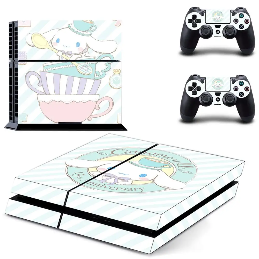 Cinnamoroll лаурель собака PS4 наклейка s Play станция 4 кожа наклейки для playstation 4 PS4 консоль и контроллер Скины Виниловые