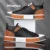 Misalwa High Top Натуральная кожаная Обувь для мужчин Белый Черный Аутентичная кожа Мужские кроссовки Модная Мужская Одежда Школьная Команда Tide Shoes