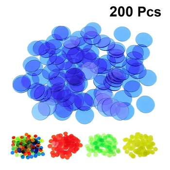 

Bingo Chips Mixed Color Plastic Transparent Counting Chips Bingo Supplies Bingo Supplies Counters For Maths Poker Games