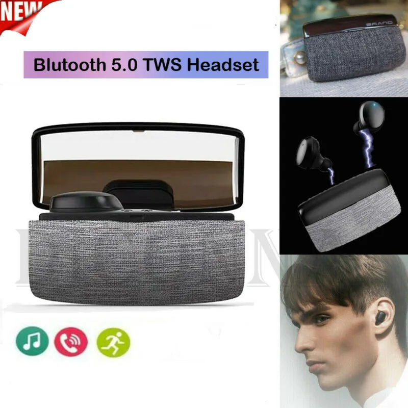 TWS Bluetooth 5,0 наушники 5D стерео наушники настоящие беспроводные наушники HiFi гарнитура наушники с сенсорным управлением наушники 3E23
