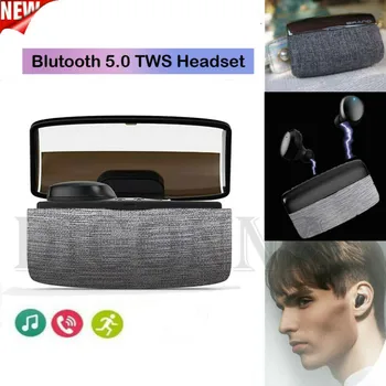 

TWS Bluetooth 5.0 Earphone 5D Stereo Headphones True Wireless Earphones HiFi Headset Earbuds Touch Control Headphone 3E23