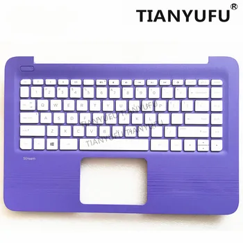 

For HP STREAM 14T-A 14-A KEYBOARD PALMREST ASSEMBLY 905570-001 NO TOUCHPAD